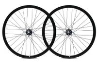 Weinmann DP18 Fixed Gear Wielset - Zwart Weinmann DP18 Fixed Gear Wielset - Zwart