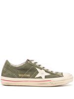 Golden Goose V-Star leather sneakers - Vert - thumbnail