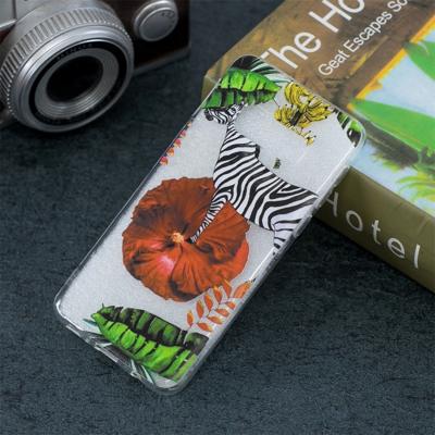 Zebra patroon transparant TPU beschermhoes voor Galaxy S10 Lite