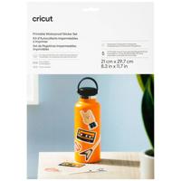 Cricut Sticker Set Waterproof A4 Folieset Snijbreedte 29.7 cm Transparant
