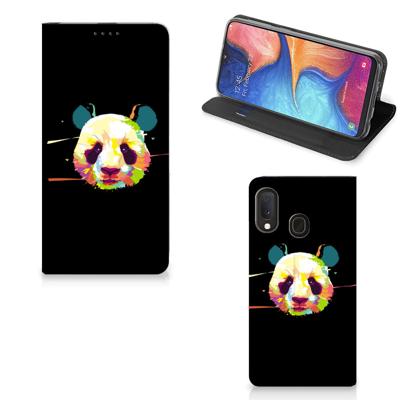 Samsung Galaxy A20e Magnet Case Panda Color Samsung Galaxy A20e Magnet Case Panda Color