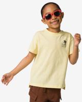 HEMA Kinder T-shirt fruit lichtgeel (lichtgeel)