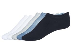esmara 5 paar damessneakersokken (Blauw, 39-42)