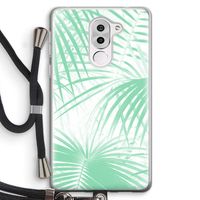 Palmbladeren: Honor 6X Transparant Hoesje met koord