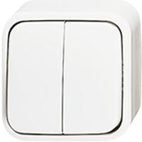Busch Jaeger WIT opbouw schakelaar | serie - 4693150