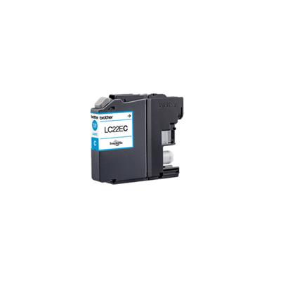 Originele inktcartridge Brother LC-22EC Cyaan