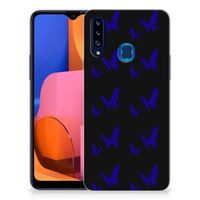 Samsung Galaxy A20s TPU bumper Vlinder Patroon - thumbnail