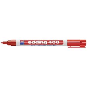 Edding 400 permanent marker 1 mm rond rood