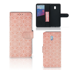 Xiaomi Redmi 8A Telefoon Hoesje Pattern Orange