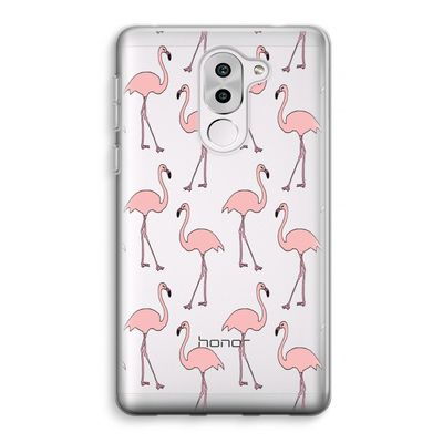 Anything Flamingoes: Honor 6X Transparant Hoesje
