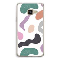 Memphis Shapes: Samsung A3 (2017) Transparant Hoesje