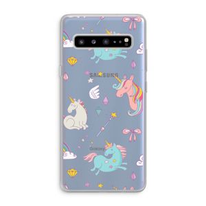 Fantasiewereld: Samsung Galaxy S10 5G Transparant Hoesje