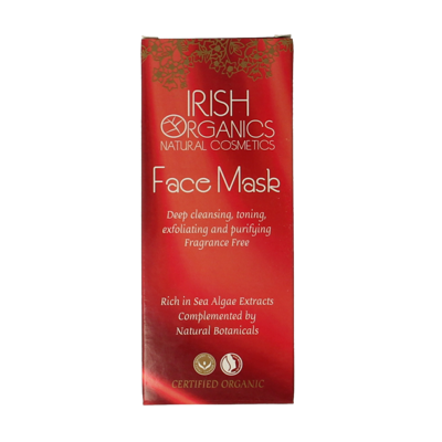 Irish Organics Gezichtsmasker zeewier parfumvrij bio 75 Milliliter