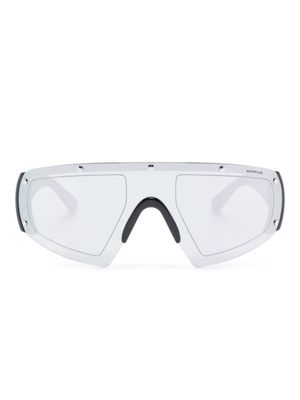 Moncler Eyewear lunettes de soleil à monture couvrante - Noir