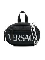 Versace Kids sac porté épaule à logo imprimé - Noir - thumbnail