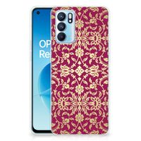 Siliconen Hoesje OPPO Reno 6 5G Barok Pink