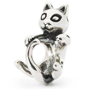 Trollbeads TAGBE-20242 Kraal Vrolijke Kat zilver