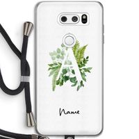 Green Brush: LG V30 Transparant Hoesje met koord
