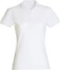 Clique 028231 Basic Polo Ladies - Wit - XS