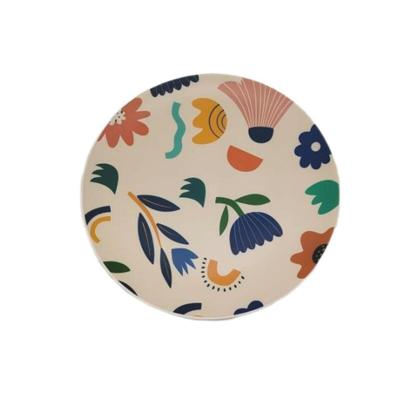 Dinerbord Versa Sunflower Polyethyleen RPET Ø 25 cm