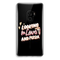 Pizza is the answer: Xiaomi Mi Mix 2 Transparant Hoesje