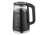 Michelino Digitale waterkoker 1,7L - Touchscreen zijkant - 2200W - Zwart