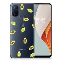 OnePlus Nord N100 Siliconen Case Avocado