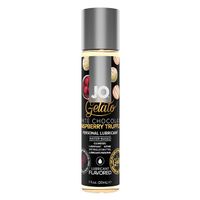 Condoom Anoniem Gelato White Chocolate Raspberry  Truffle - Glijmiddel Op Waterbasis 30ml