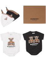 Burberry Kids trousseau de naissance à imprimé Thomas Bear - Blanc