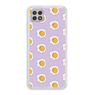 Bacon to my eggs #1: Samsung Galaxy A22 4G Transparant Hoesje