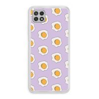 Bacon to my eggs #1: Samsung Galaxy A22 4G Transparant Hoesje