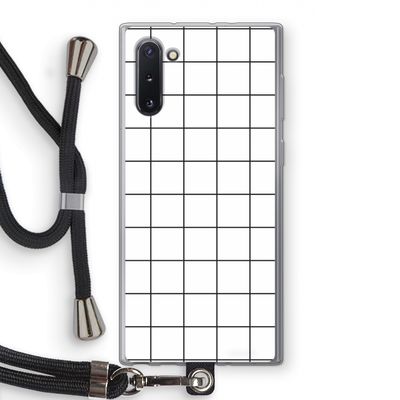 Rooster: Samsung Galaxy Note 10 Transparant Hoesje met koord