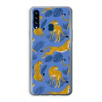 Luipaard: Samsung Galaxy A20s Transparant Hoesje
