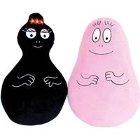 Set van 2 pluche kussens - BARBAPAPA - JEMINI - Barbapapa en Barbamama - 40 cm