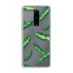 Lange bladeren: OnePlus 8 Transparant Hoesje