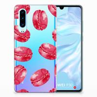 Huawei P30 | Siliconen Case | Pink Macarons