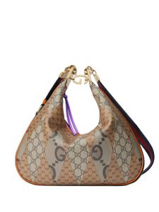 Gucci grand sac porté épaule Gucci Attache - Tons neutres