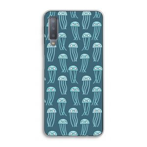 Kwallie: Samsung Galaxy A7 (2018) Transparant Hoesje