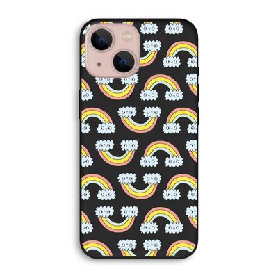 Regenboog: iPhone 13 Biologisch afbreekbaar hoesje