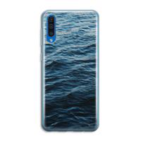 Oceaan: Samsung Galaxy A50 Transparant Hoesje - thumbnail