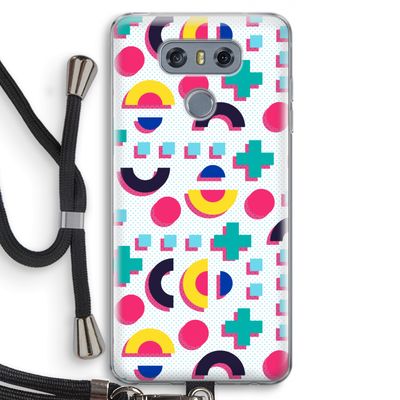 8-bit N°2: LG G6 Transparant Hoesje met koord