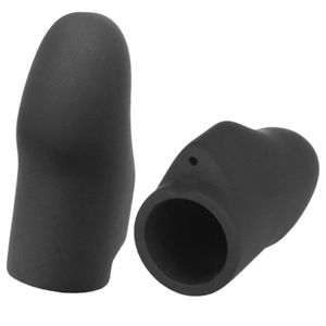 ElectraStim - Silicone Noir Explorer Vinger Sleeves