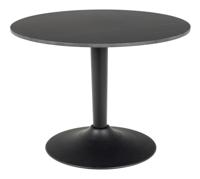 Bendt Ronde Salontafel 'Tempest' Keramiek met marmerprint, 60cm, kleur Zwart