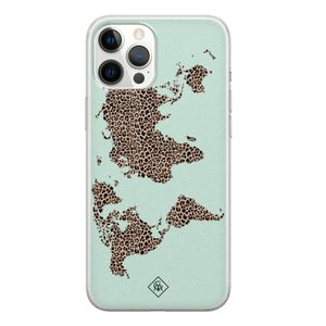 iPhone 12 Pro Max siliconen hoesje - Wild world