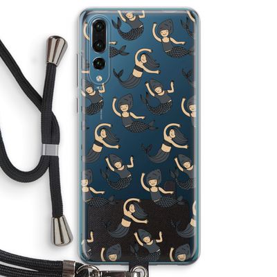 Zeemeermin: Huawei P20 Pro Transparant Hoesje met koord