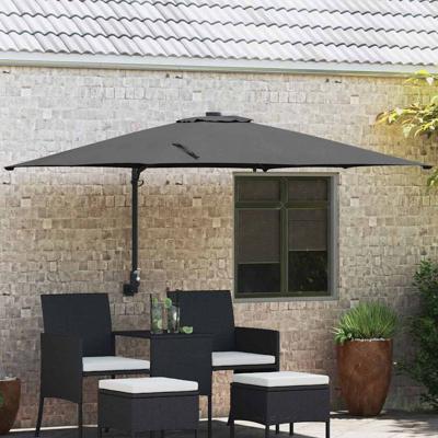 Tuinparasol Antraciet 248.5 x 247.5 x 160 cm Stof
