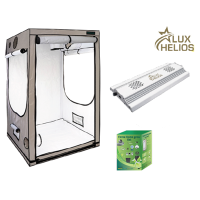 EU EU Home Complete Grow Box - 120x120x200cm + Lux Helios LED 300W