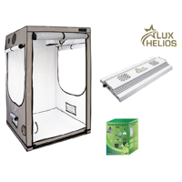 EU EU Home Complete Grow Box - 120x120x200cm + Lux Helios LED 300W