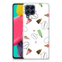 Samsung Galaxy M53 | Siliconen Case | IJsjes