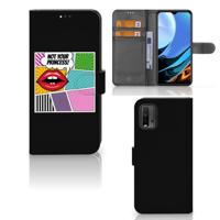 Xiaomi Redmi 9T | Poco M3 | Wallet Case | met Pasjes | Popart Princess